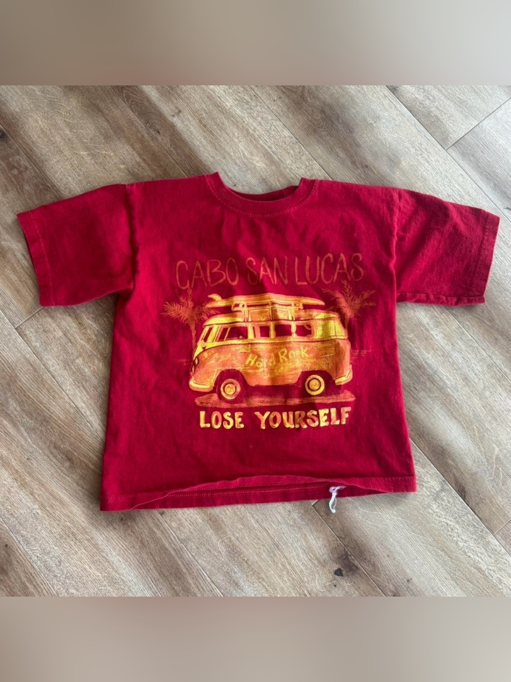 Cabo San Lucas Red Graphic Tee - 'Lose Yourself'